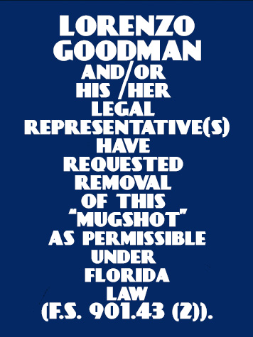  LORENZO GOODMAN Results from Palm Beach County Florida for  LORENZO GOODMAN