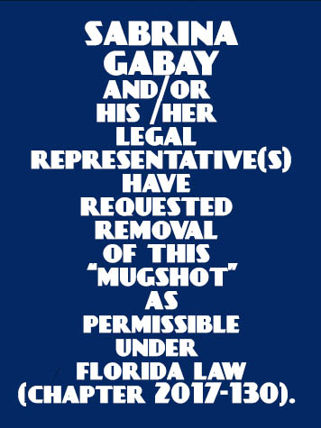  SABRINA GABAY Resultados de la busqueda para Palm Beach County Florida para  SABRINA GABAY