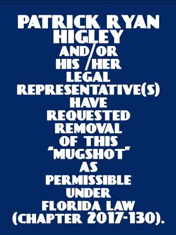  PATRICK RYAN HIGLEY Photo For  PATRICK RYAN HIGLEY
