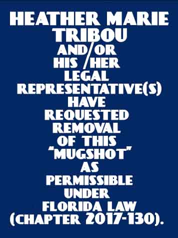  HEATHER MARIE TRIBOU Results from Palm Beach County Florida for  HEATHER MARIE TRIBOU