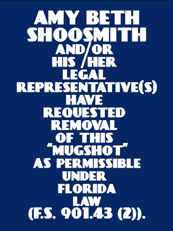  AMY BETH SHOOSMITH Results from Palm Beach County Florida for  AMY BETH SHOOSMITH