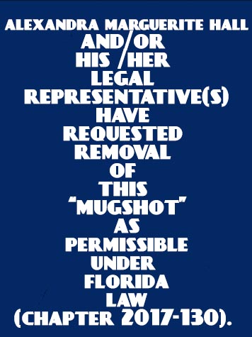  ALEXANDRA MARGUERITE HALL Resultados de la busqueda para Palm Beach County Florida para  ALEXANDRA MARGUERITE HALL