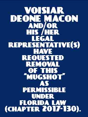VOISIAR DEONE MACON Results from Palm Beach County Florida for VOISIAR DEONE MACON VOISIAR DEONE MACON Results from Palm Beach County Florida for VOISIAR DEONE MACON