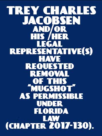  TREY CHARLES JACOBSEN Results from Palm Beach County Florida for  TREY CHARLES JACOBSEN