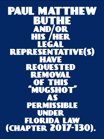  PAUL MATTHEW BUTHE Photo For  PAUL MATTHEW BUTHE