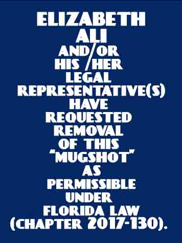  ELIZABETH ALI Photo For  ELIZABETH ALI