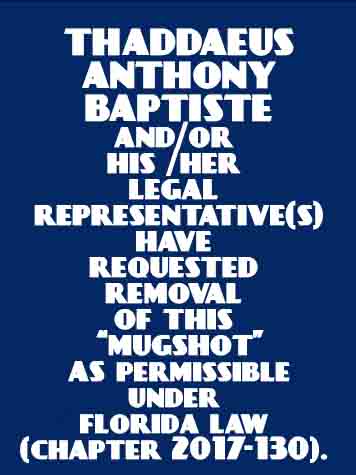  THADDAEUS ANTHONY BAPTISTE Photo For  THADDAEUS ANTHONY BAPTISTE