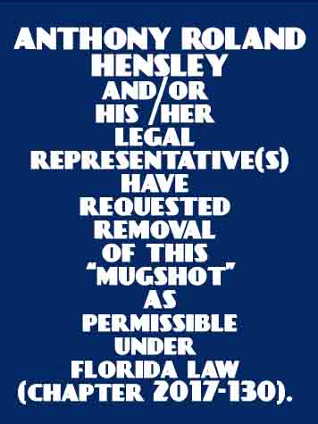  ANTHONY HENSLEY Resultados de la busqueda para Palm Beach County Florida para  ANTHONY HENSLEY