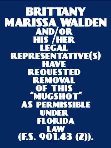  BRITTANY MARISSA WALDEN Photo For  BRITTANY MARISSA WALDEN