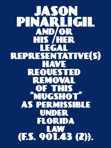  JASON PINARLIGIL Results from Palm Beach County Florida for  JASON PINARLIGIL