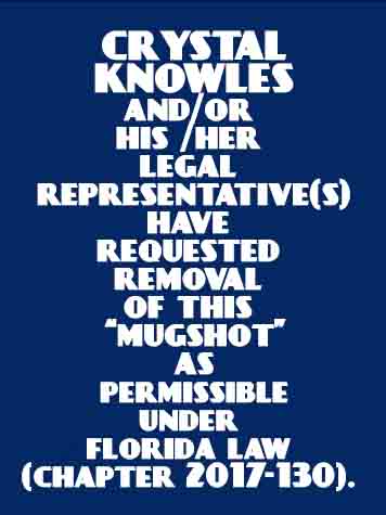  CRYSTAL KNOWLES Photo For  CRYSTAL KNOWLES