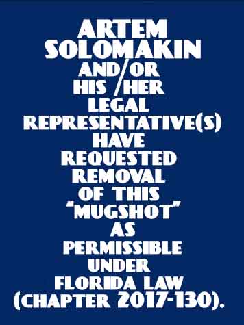  ARTEM SOLOMAKIN Photo For  ARTEM SOLOMAKIN