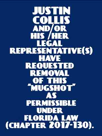  JUSTIN COLLIS Results from Palm Beach County Florida for  JUSTIN COLLIS