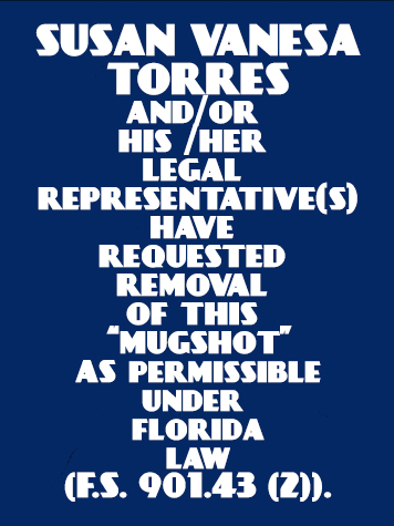  SUSAN VANESA TORRES Results from Palm Beach County Florida for  SUSAN VANESA TORRES