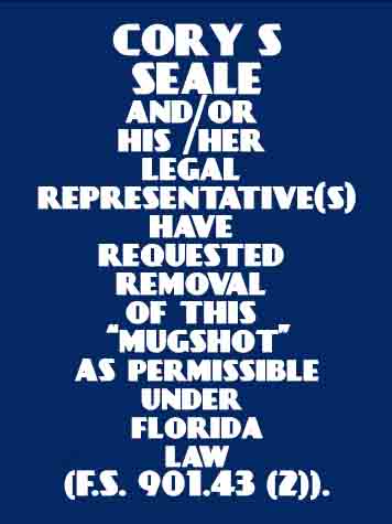  CORY S SEALE Photo For  CORY S SEALE