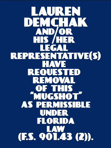 LAUREN DEMCHAK Results from Palm Beach County Florida for LAUREN DEMCHAK LAUREN DEMCHAK Results from Palm Beach County Florida for LAUREN DEMCHAK