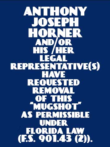  ANTHONY JOSEPH HORNER Resultados de la busqueda para Palm Beach County Florida para  ANTHONY JOSEPH HORNER