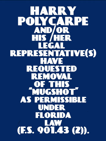  HARRY POLYCARPE Results from Palm Beach County Florida for  HARRY POLYCARPE