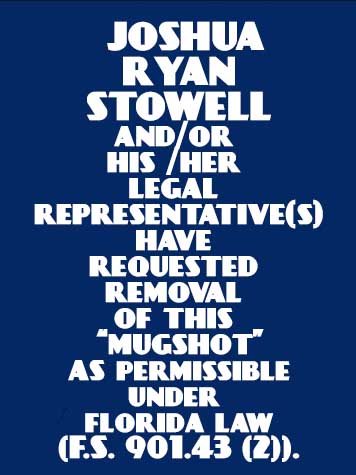  JOSHUA RYAN STOWELL Photo