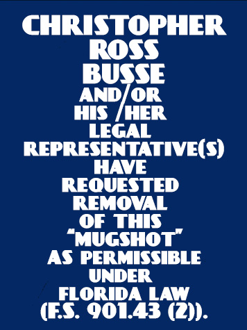  CHRISTOPHER ROSS BUSSE Photo For  CHRISTOPHER ROSS BUSSE