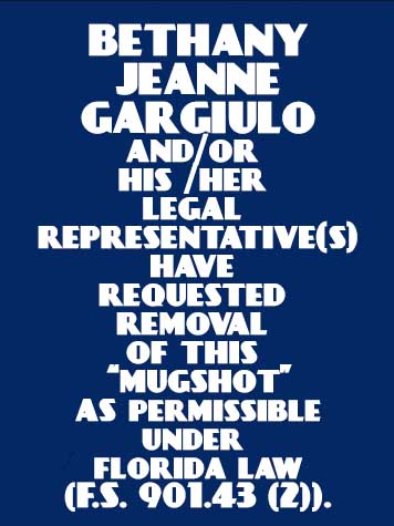  BETHANY JEANNE GARGIULO Photo For  BETHANY JEANNE GARGIULO