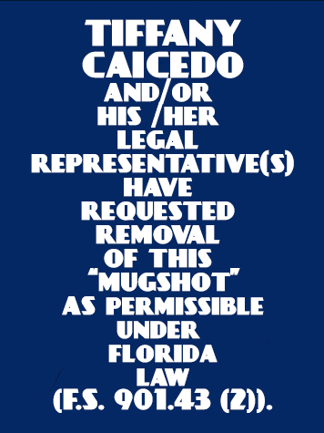  TIFFANY CAICEDO Results from Palm Beach County Florida for  TIFFANY CAICEDO